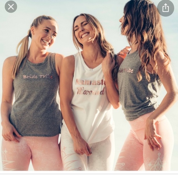 Onzie Bride Namaste Married Tank - Picture 2 of 6